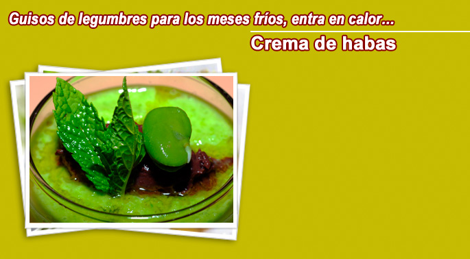Receta Guerrero – Crema de Habas